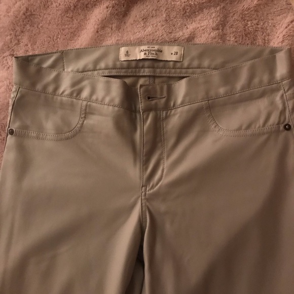 Abercrombie & Fitch Jeans Abercrombie And Fitch Faux Leather Pants 6